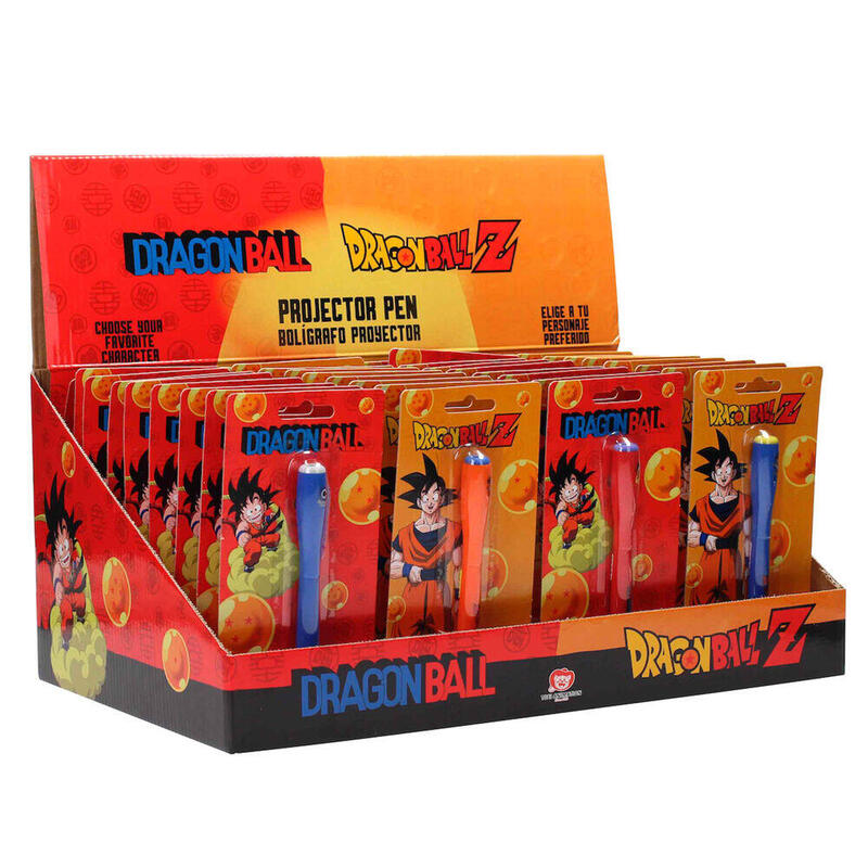 Pack De 36 Unidades - Boligrafo Dragon Ball Z Con Luz Surtido