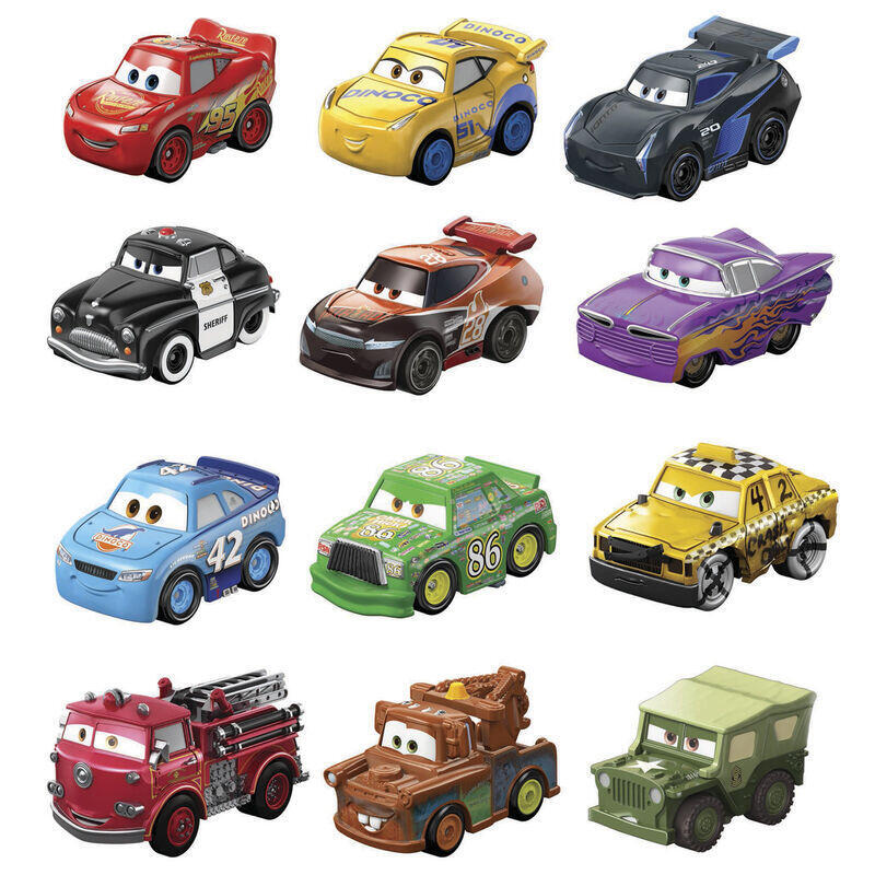 Pack De 36 Unidades - Mini Coche Cars Disney Pixar Surtido
