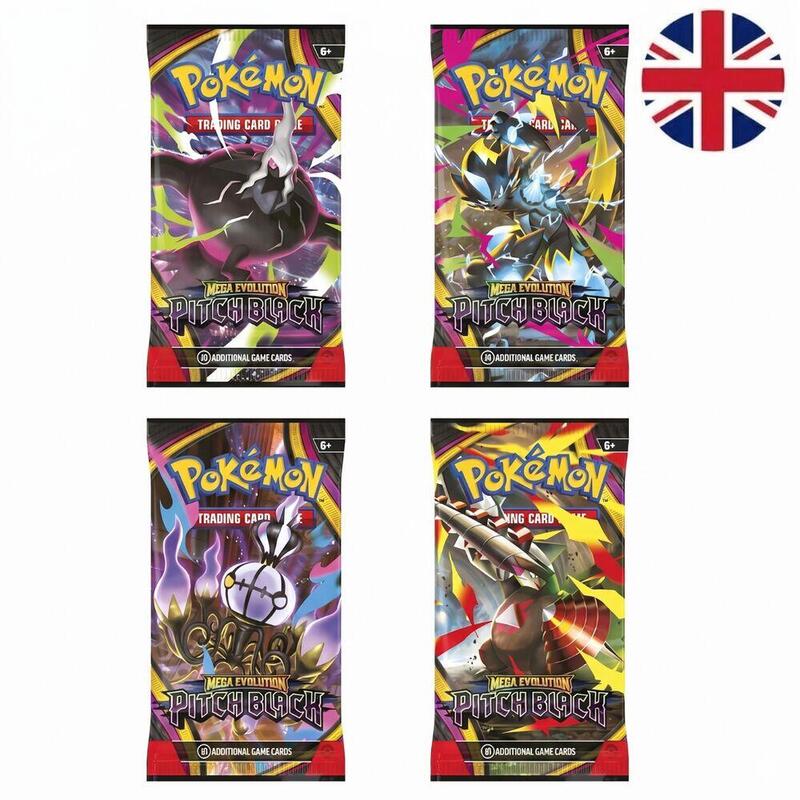 Pack De 36 Unidades - Sobre Cartas Expansion Megaevolucion Oscuridad Absoluta Julio 2026 Pokemon Ingles