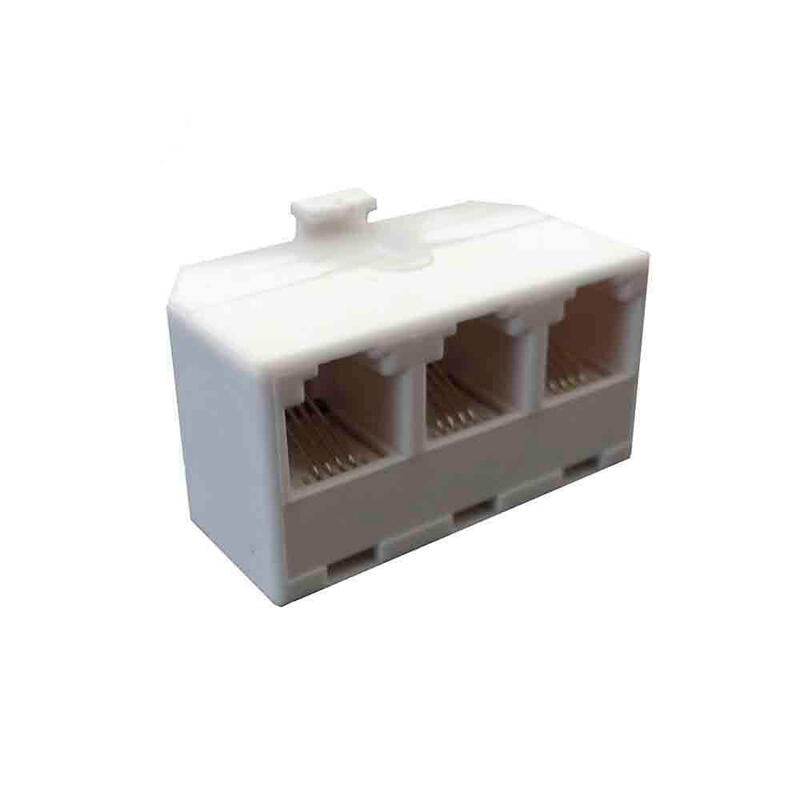 Pack De 4 Unidades - Adaptador Salida Triple 4 Vias