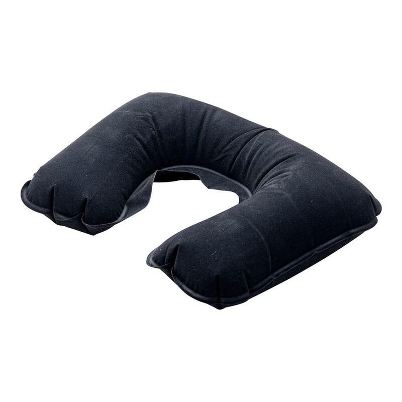 Pack De 4 Unidades - Almohada Cervical Hinchable + Antifaz De Viaje