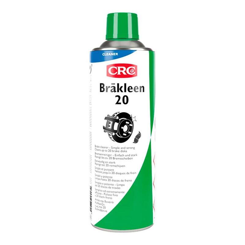 Pack De 4 Unidades - Brakleen 20, Limpiador De Discos De Frenos, 500 Ml