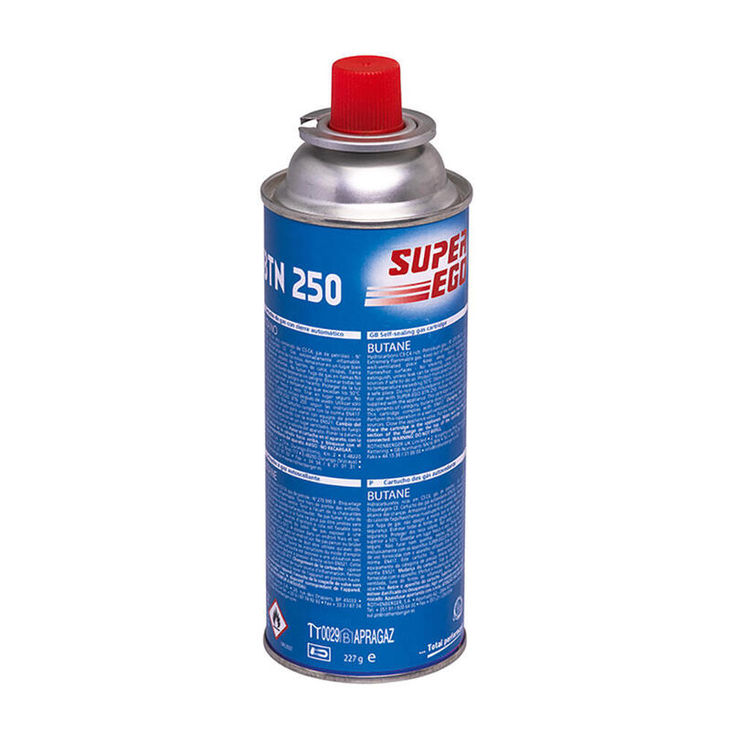 Pack De 4 Unidades - Cartucho De Gas 227 G Super Ego (Recambio Cocina Gas Compacta)