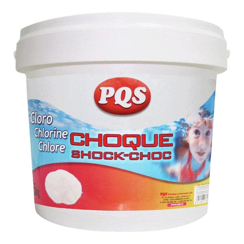 Pack De 4 Unidades - Cloro De Choque Granulado, Bote 5 Kg