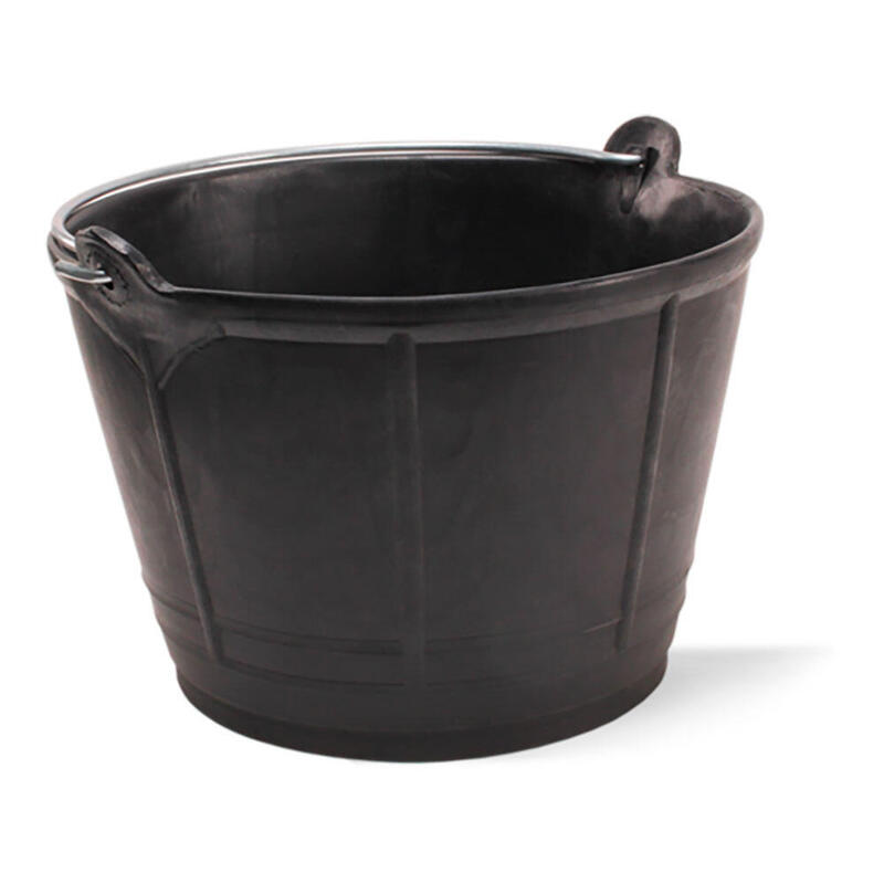 Pack De 4 Unidades - Cubo Plástico Italiano (10l.) 88770 Rubi