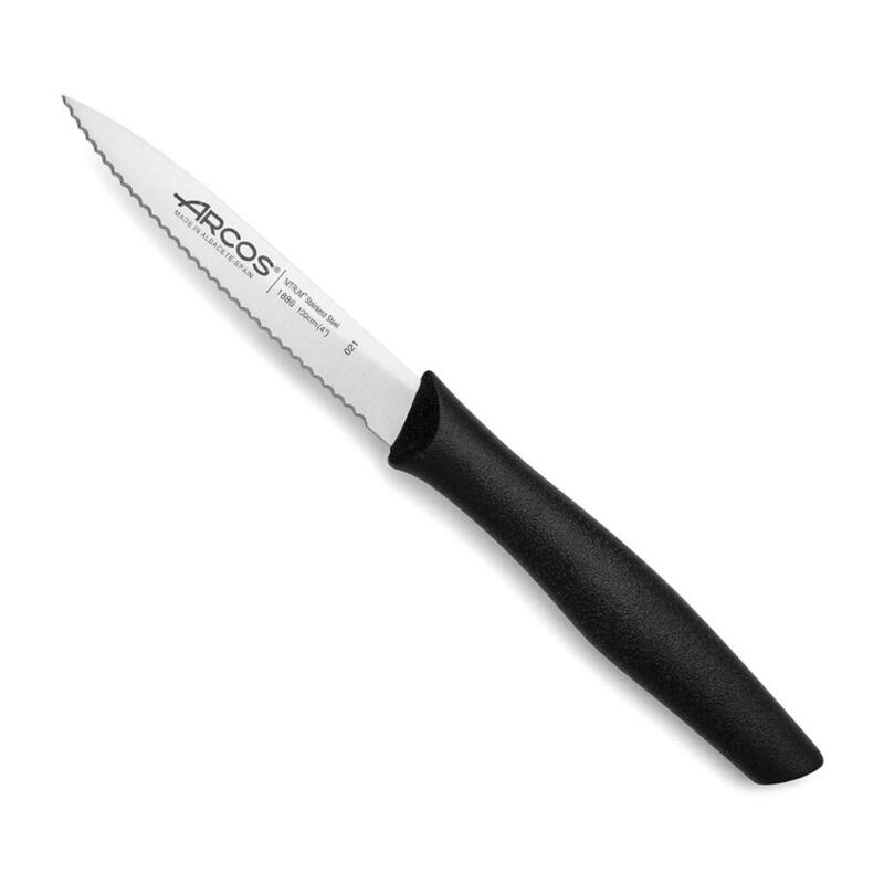 Pack De 4 Unidades - Cuchillo Mondador Con Sierra Serie Nova 100 Mm