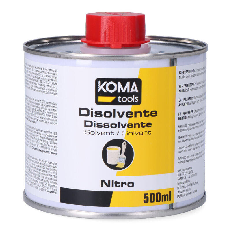 Pack De 4 Unidades - Disolvente 1/2 L