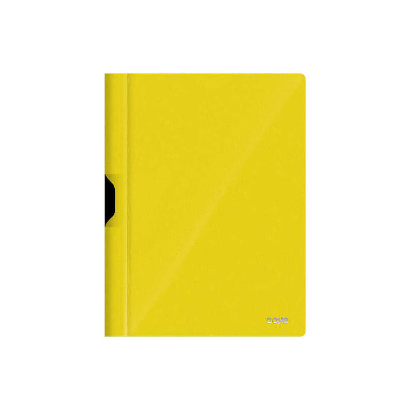 Pack De 4 Unidades Dohe Dossier Con Clip Metalico - Tamaã±O A4 - Fabricado En Polipropileno Opaco De 350 Micras - Color