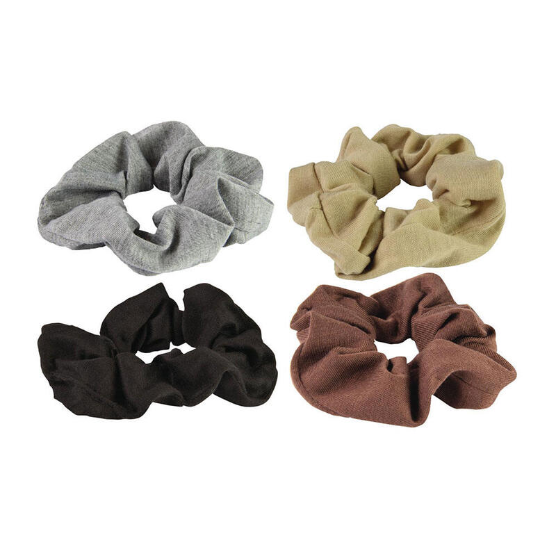 Pack De 4 Unidades - Elásticos Para El Cabello Colores Surtidos 4 Uds