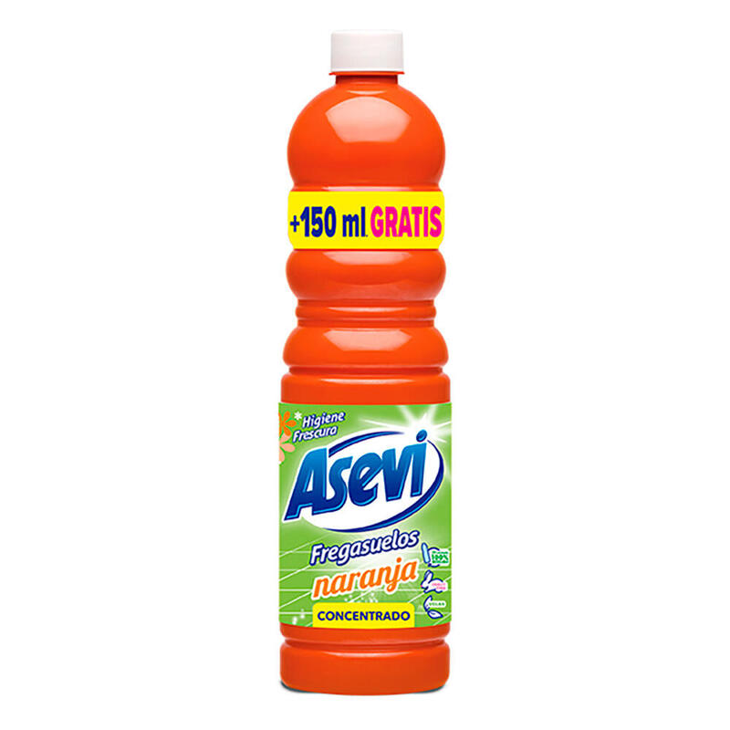 Pack De 4 Unidades - Fregasuelos Naranja 1 L + 150 Ml