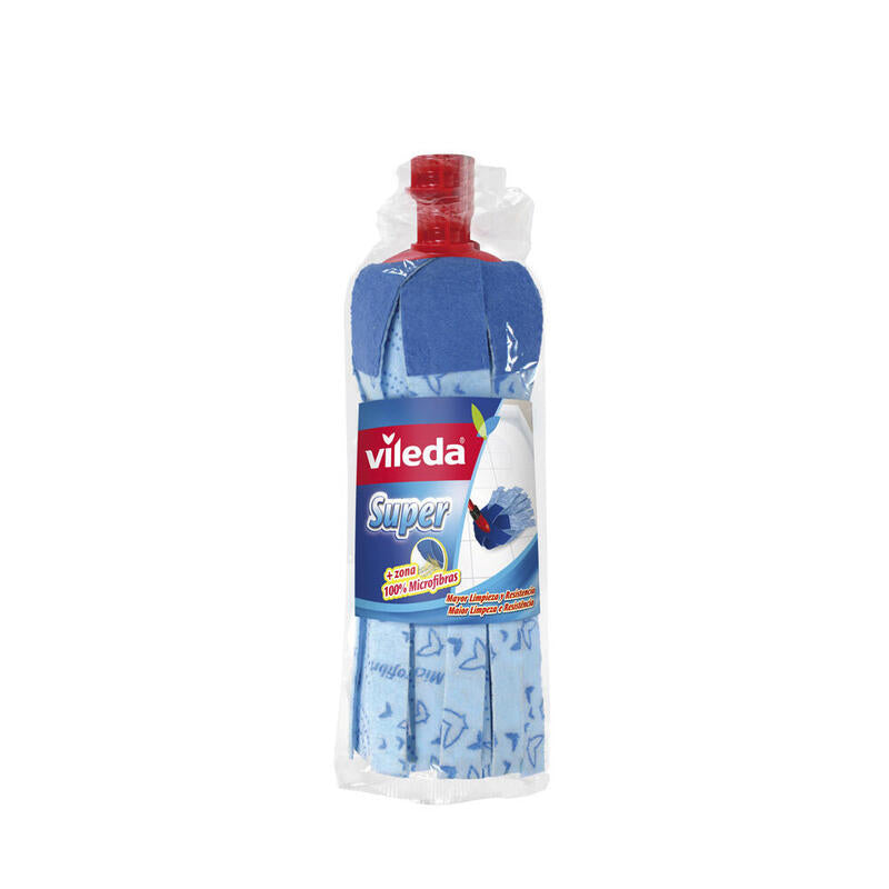 Pack De 4 Unidades - Fregona Super + 30% Microfibras 167956 Vileda