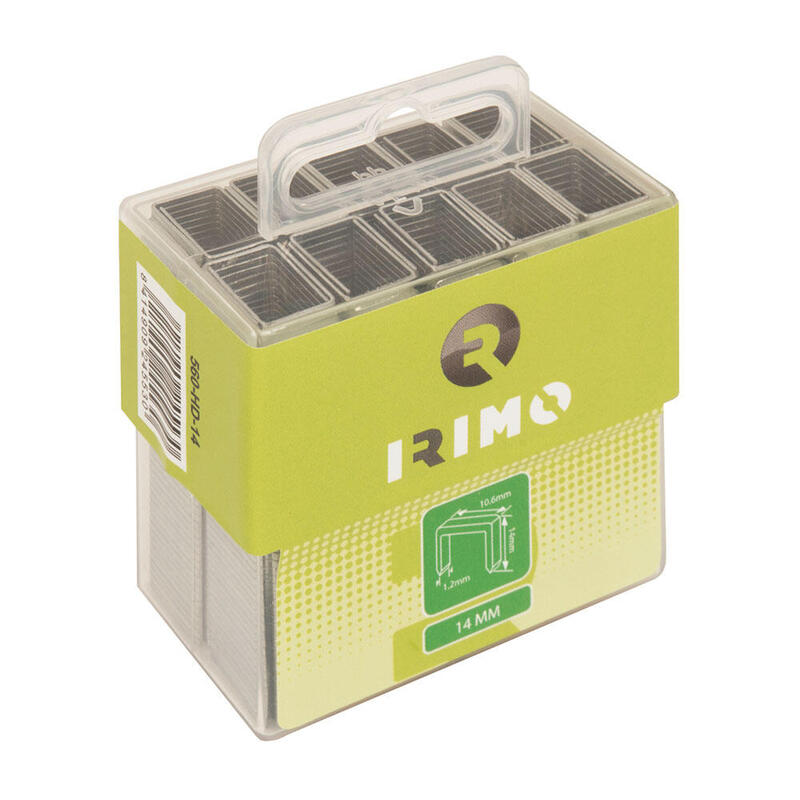Pack De 4 Unidades - Grapas Heavy Duty, 8mm, 1000 Unid. 560-Hd-08 Irimo