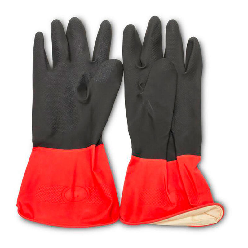 Pack De 4 Unidades - Guante De Látex, Bicolor, Talla Única