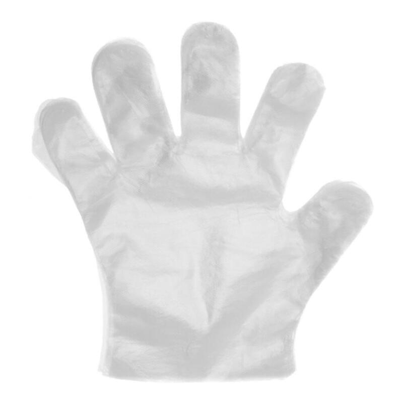 Pack De 4 Unidades - Guante Polietileno, Desechable, Transparente, Caja 200 Uds