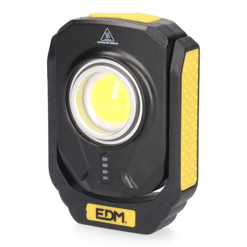 Pack De 4 Unidades - Linterna Led Compacta Titan Work 10w 900lm Recargable, Magnetica