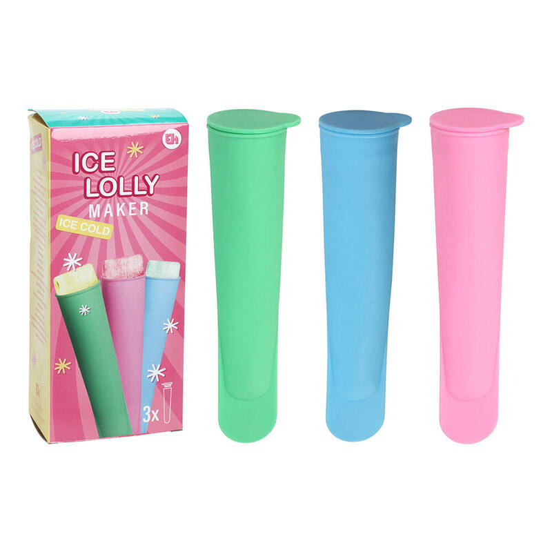 Pack De 4 Unidades - Molde Para Helado 42 X 42 X 195 Mm 3 Uds