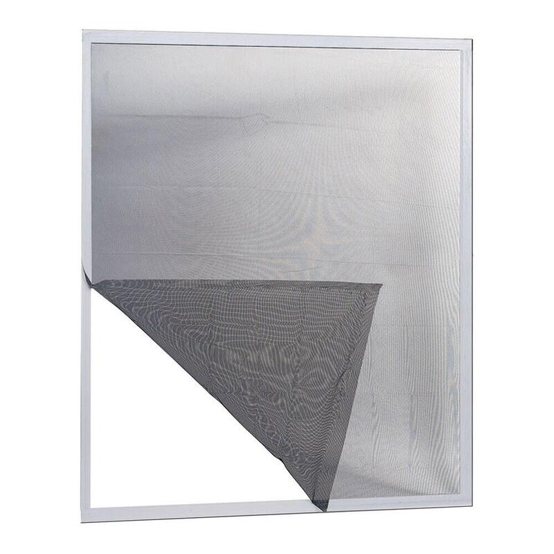 Pack De 4 Unidades - Mosquitera Adhesiva, Gris, 130 X 150 Cm
