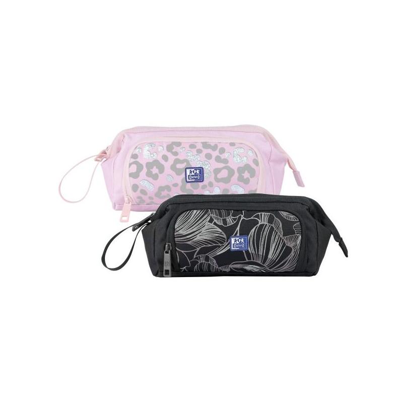 Pack De 4 Unidades Oxford Dream Tech Estuche Portatodo Gran Capacidad - Apertura Total - Goma Kangoo Acoplable A