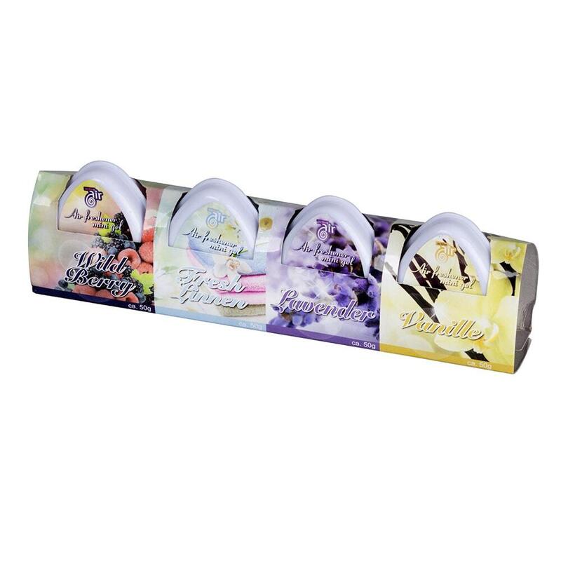 Pack De 4 Unidades - Pack De 4 Ambientadores 50g Fragancias Surtidas