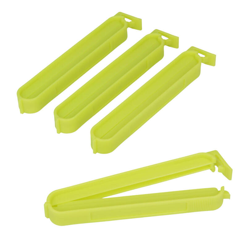 Pack De 4 Unidades - Pinza Cierrabolsas Grandes 10 Cm, Colores / Modelos Surtidos, 4 Uds