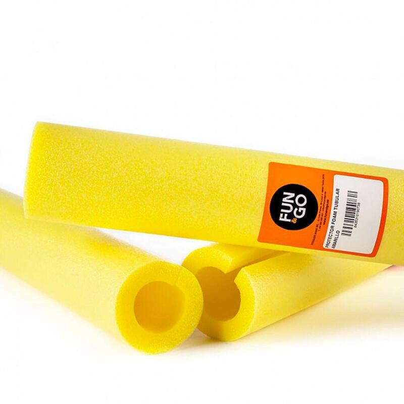 Pack De 4 Unidades - Protector Foam Tubular Ø50 Mm Amarillo 2 M