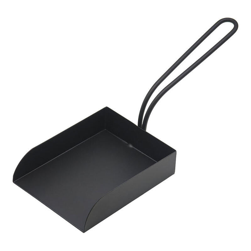Pack De 4 Unidades - Recogedor De Cenizas, Metálico, Color Negro, 10 X 3 X 28 Cm