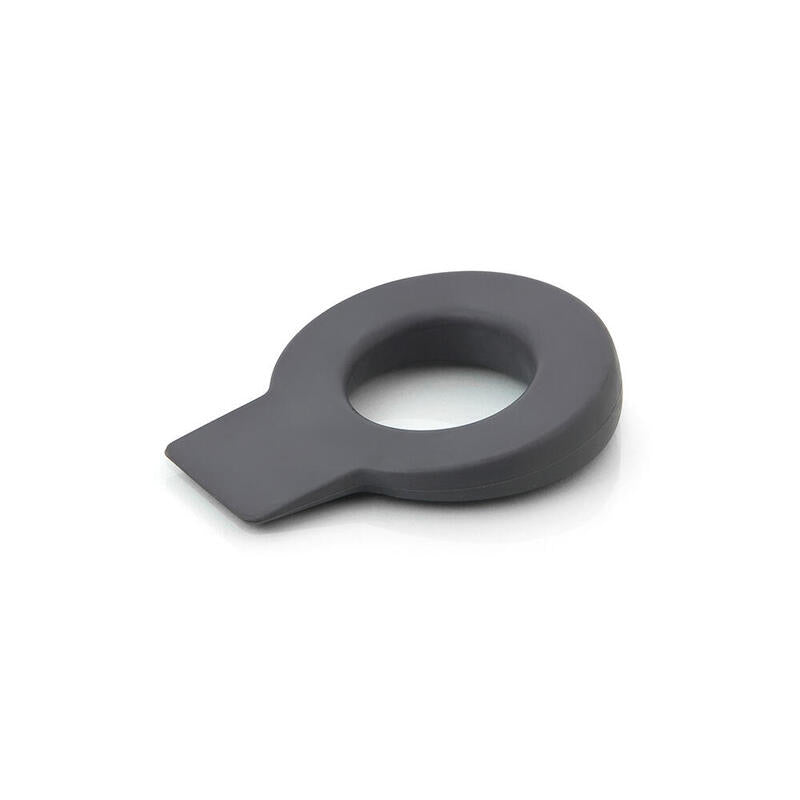 Pack De 4 Unidades - Retenedor De Cuña Para Puerta Colgable Lock Mod. 660 De Plástico Antracita. Rei