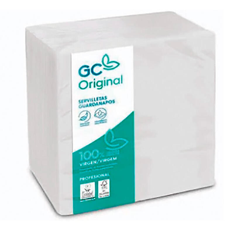 Pack De 4 Unidades - Servilletas De Papel Blancas 30 X 30 Cm, 100 Uds