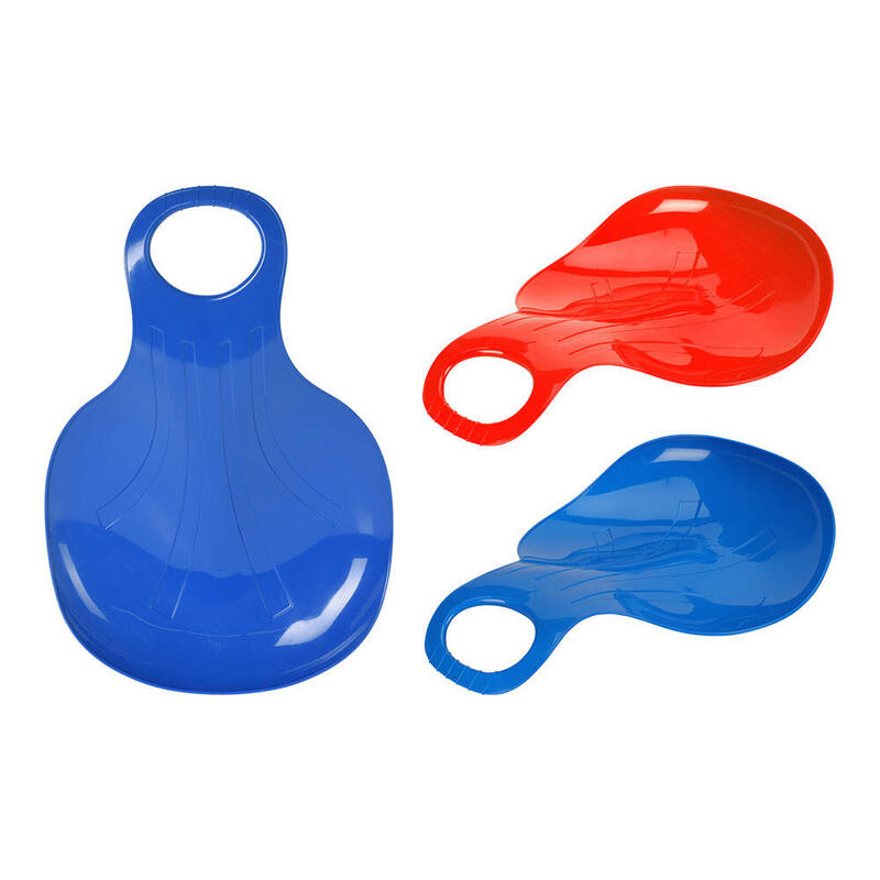 Pack De 4 Unidades - Trineo De Mano Para Niños De Plastico 2 Colores.