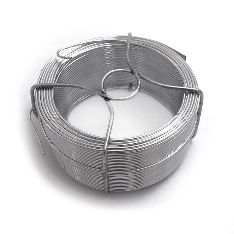 Pack De 5 Unidades - Alambre Zincado N° 8 - 1,30mm X 50m - 510g