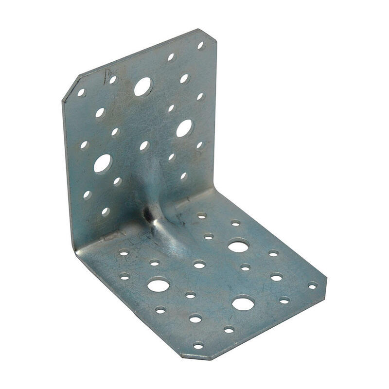 Pack De 5 Unidades - Ángulo Pesante An17 Zincado 100 X 100 X 90 Mm
