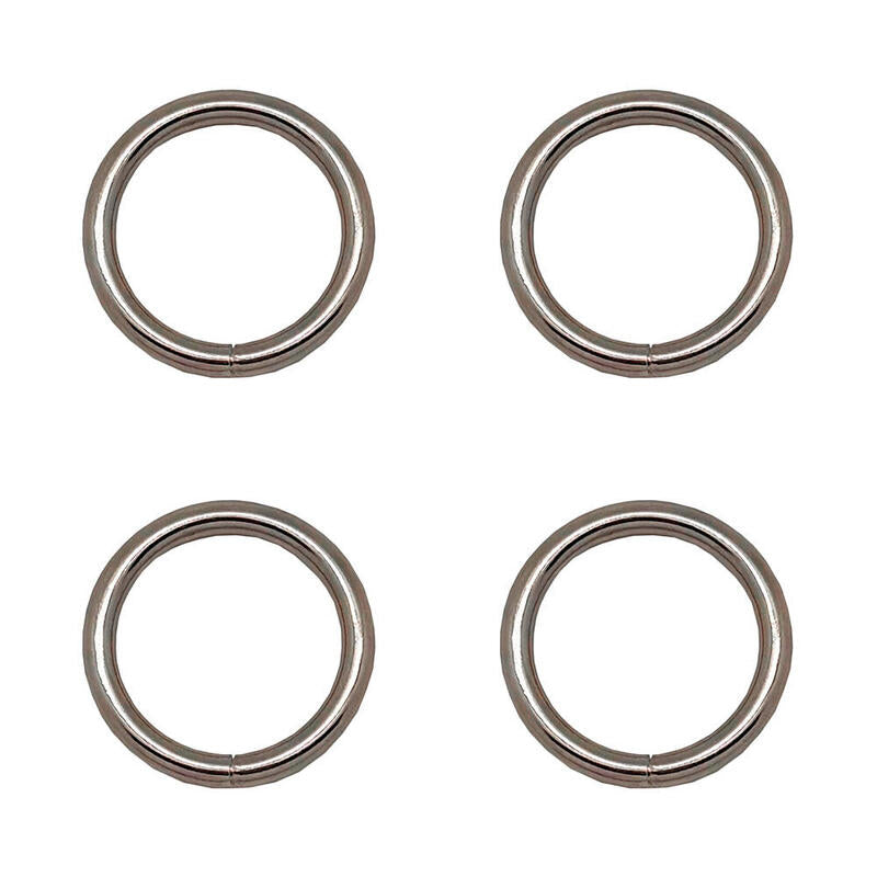 Pack De 5 Unidades - Anilla Soldada Ap14, 4 X 30 Mm, Zincada, Blister 4 Uds