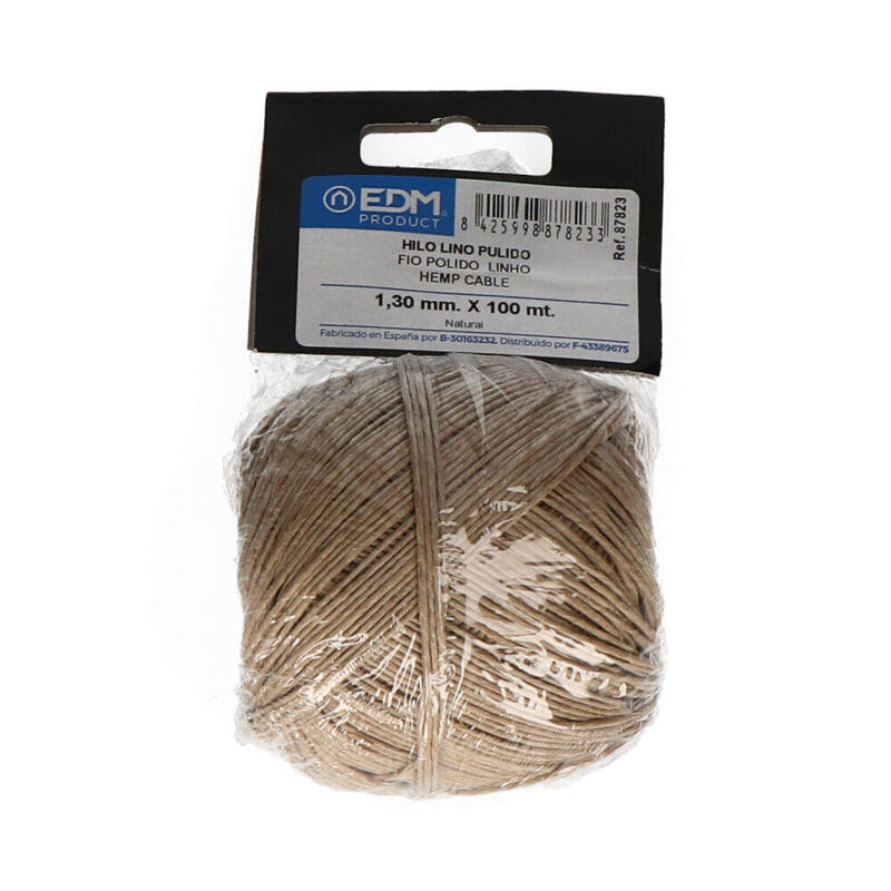 Pack De 5 Unidades - Bana Hilo Pulido Cañamo N5 100g Edm