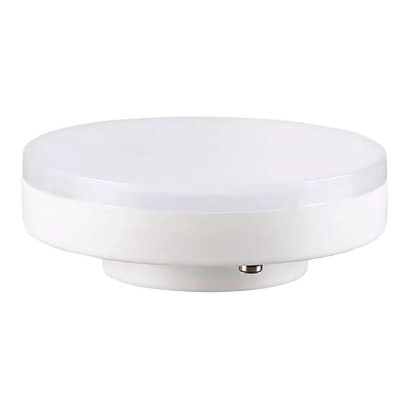Pack De 5 Unidades - Bombilla Led Blanca Gx53 6 W 400 Lm 1800 K Luz Cálida Ø73 X 26 Mm