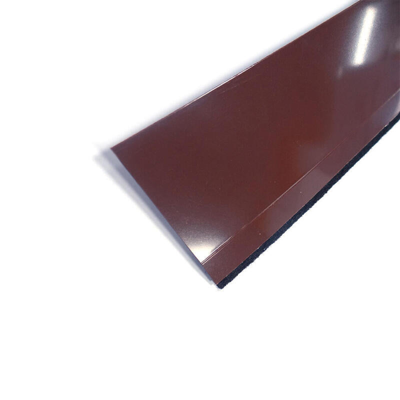 Pack De 5 Unidades - Burlete Bajo Puerta Flexible Marron Con Fieltro 1 M