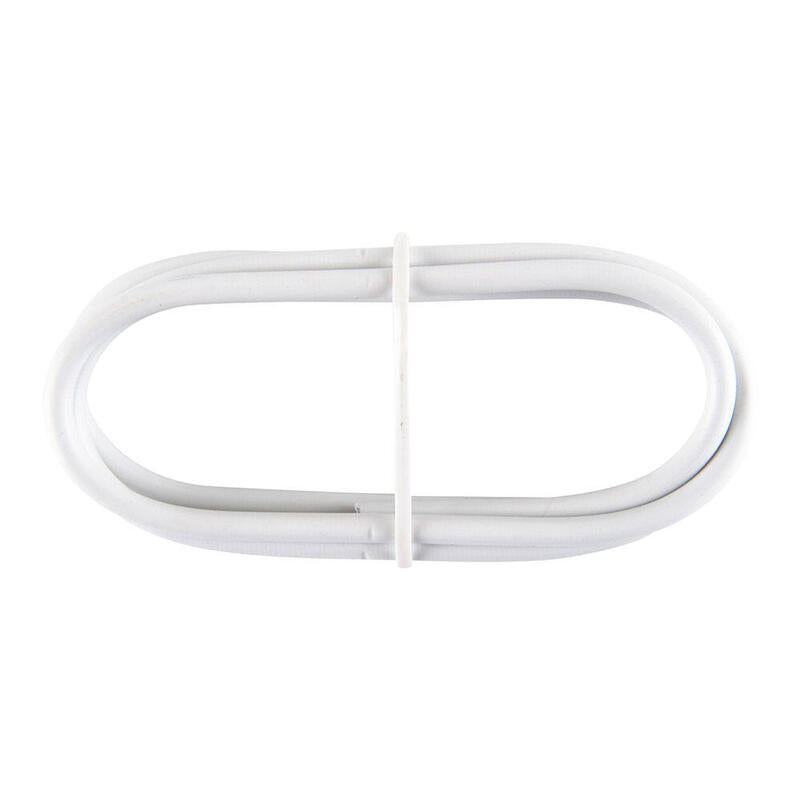 Pack De 5 Unidades - Cable Plastificado Portavisillo Blanco 0,4 Cm X 1 M