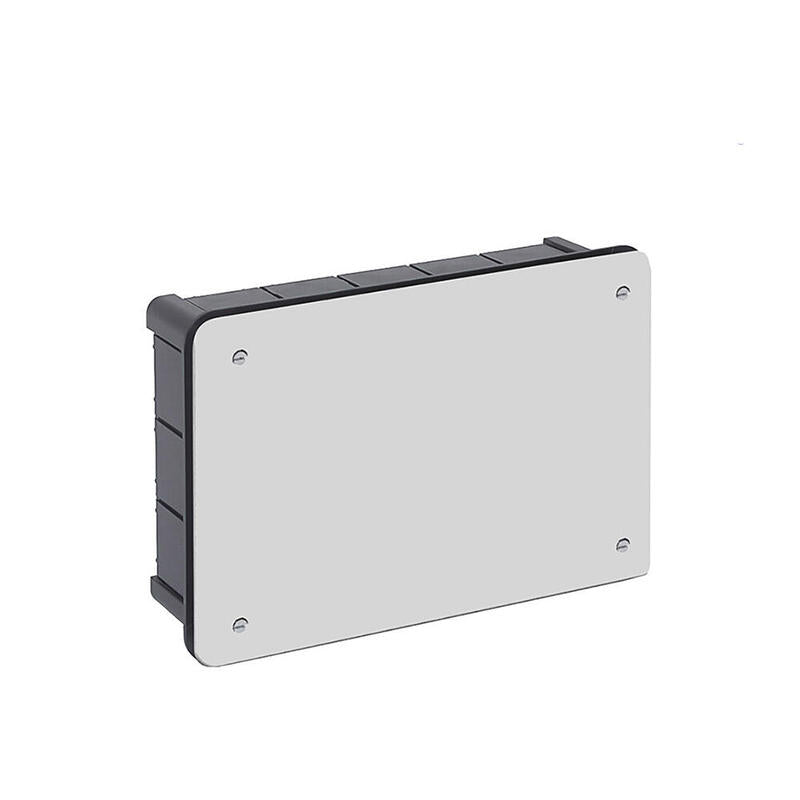 Pack De 5 Unidades - Caja De Empotrar Rectangular 160x100x50mm Con Tornillos Solera 363