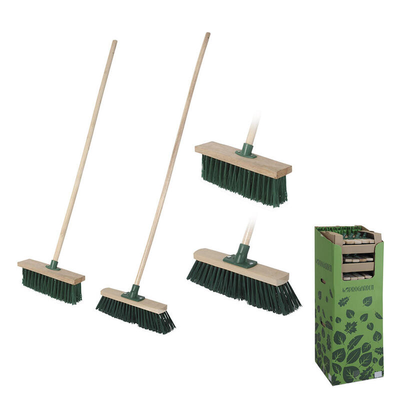 Pack De 5 Unidades - Cepillo Para Exterior Con Palo 30x120cm