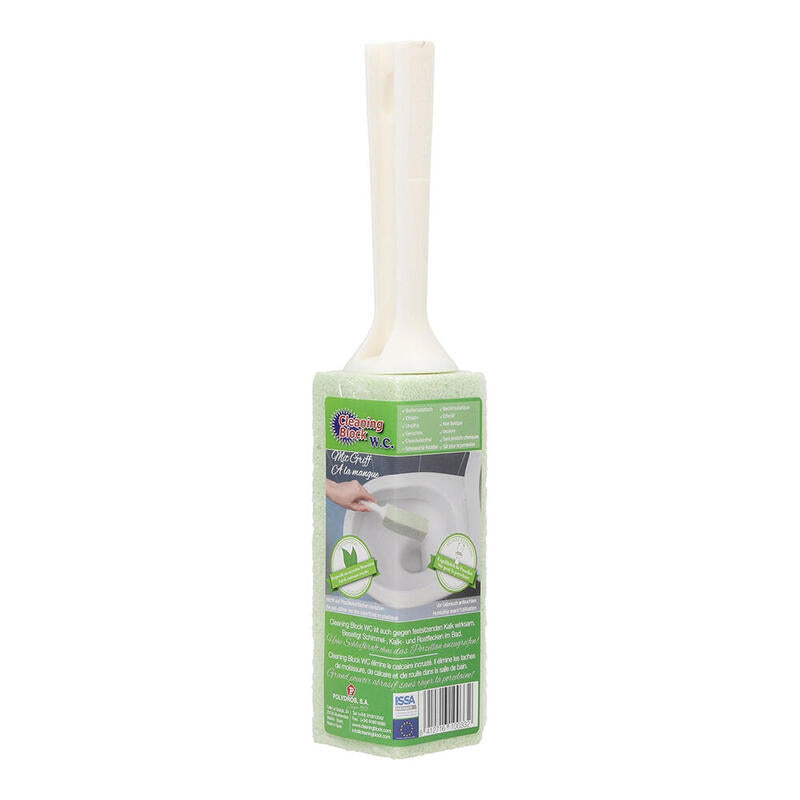 Pack De 5 Unidades - Cleaning Block Wc Verde Con Mango