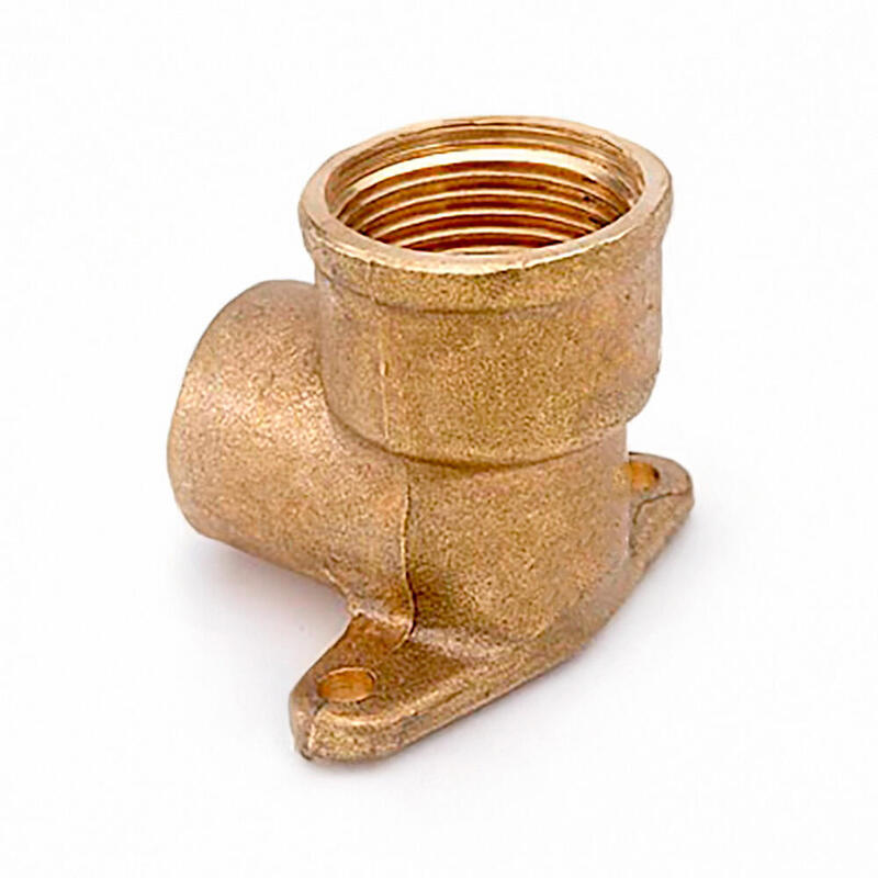 Pack De 5 Unidades - Codo Mural 472 1/2" X 18 Mm Latón
