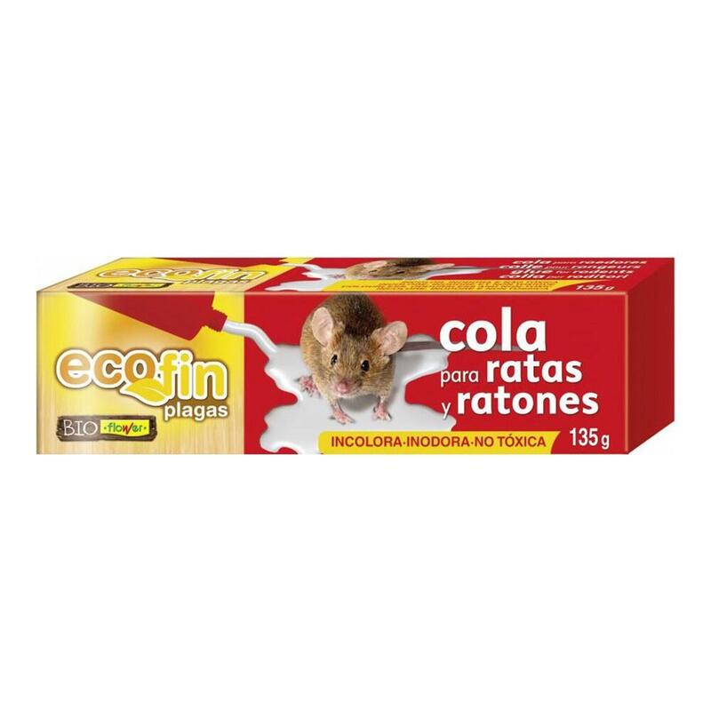 Pack De 5 Unidades - Cola Para Ratas Y Ratones Fin, 135 G