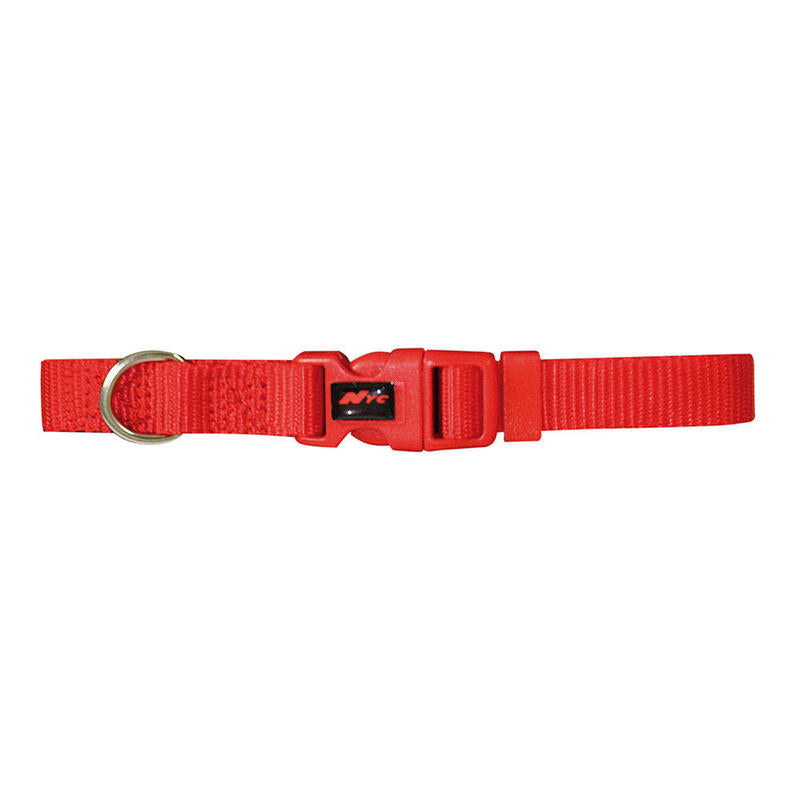 Pack De 5 Unidades - Collar Basic Rojo 15 Mm X 33-40 Cm
