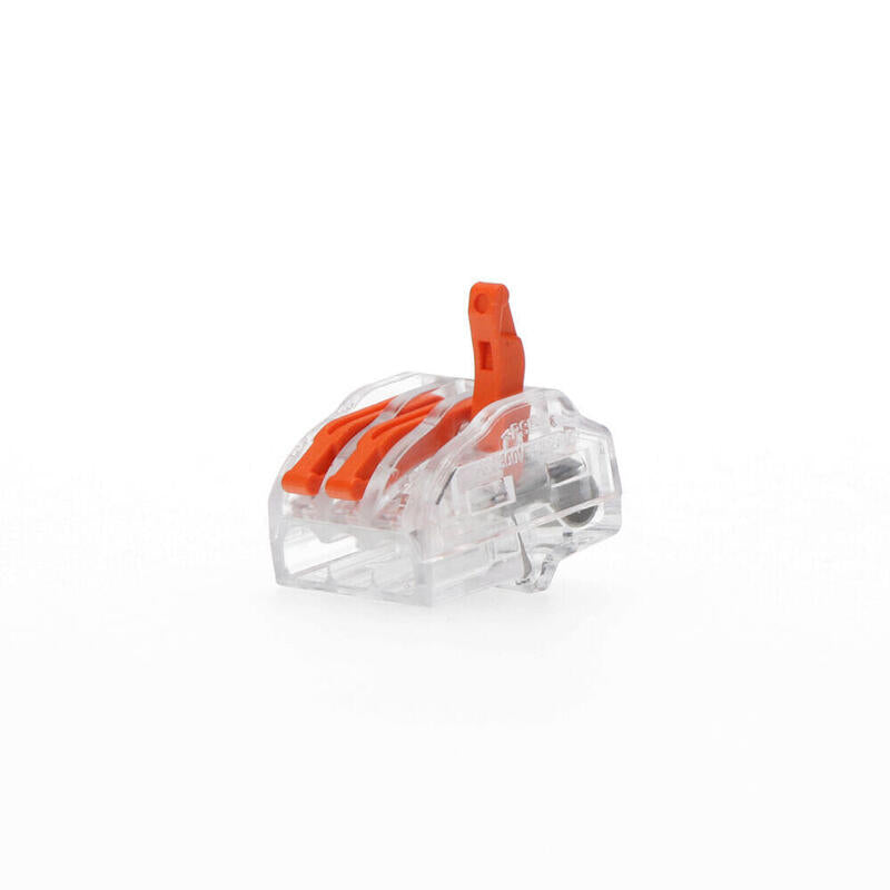 Pack De 5 Unidades - Conector Empalme 3 Tomas De 0,75a 2,5mm, 5 Uds