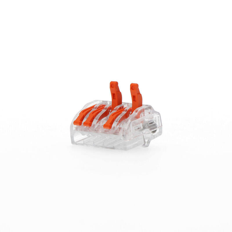 Pack De 5 Unidades - Conector Empalme 5 Tomas De 0,75a 2,5mm, 5 Uds