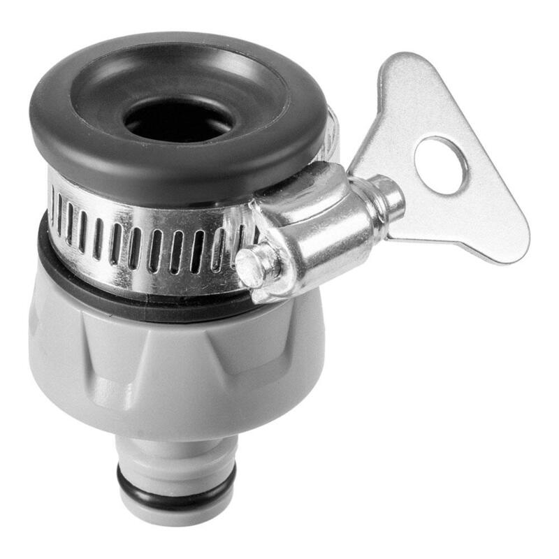 Pack De 5 Unidades - Conector Rápido Con Abrazadera Para Grifos Sin Rosca Cellpro Ø15 - 19 Mm, Blister