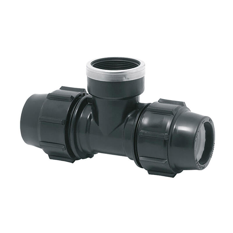 Pack De 5 Unidades - Conexión T Mixta Polipropileno Rosca Hembra 20 Mm X ½ Pulg