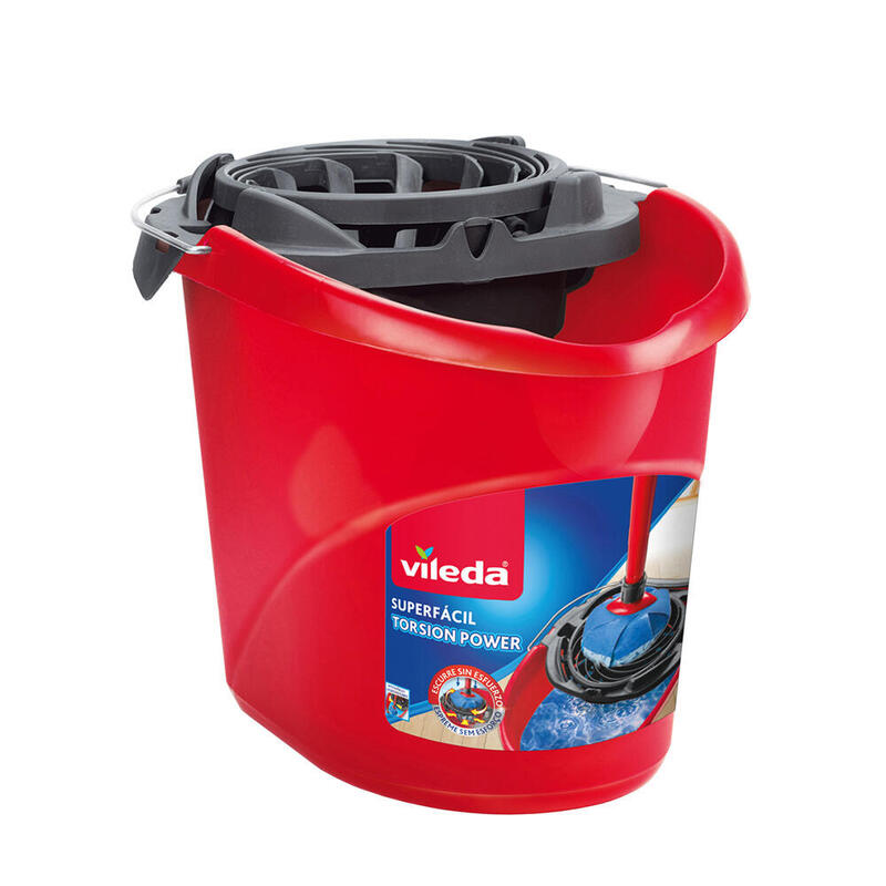 Pack De 5 Unidades - Cubo Con Escurridor Superfacil 10 L