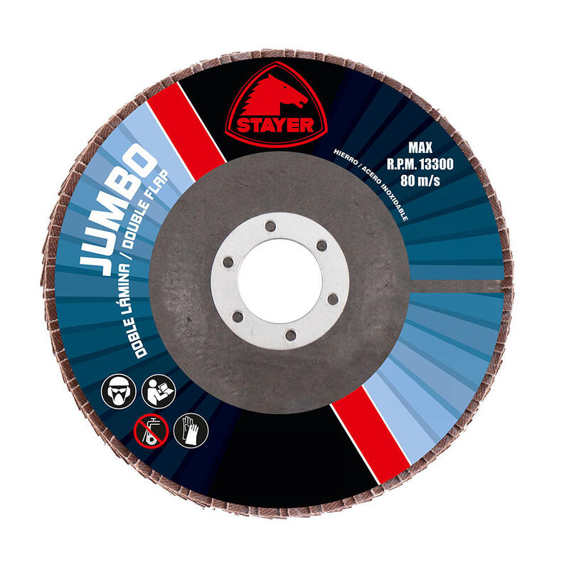 Pack De 5 Unidades - Disco Doble Lámina Procer 115 Mm Grano 40