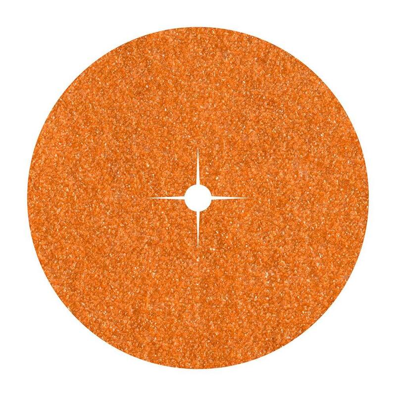Pack De 5 Unidades - Discos De Papel Abrasivo De Corindón Ø125 Mm, Grano 120, Pack 10 Uds