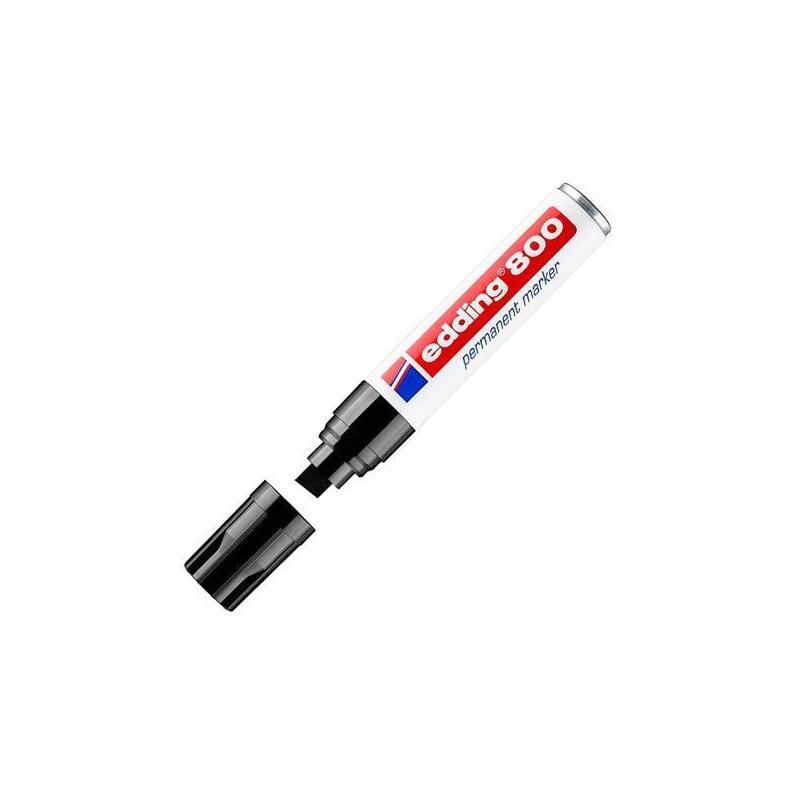 Pack De 5 Unidades Edding Marcador Permanente 800 Negro